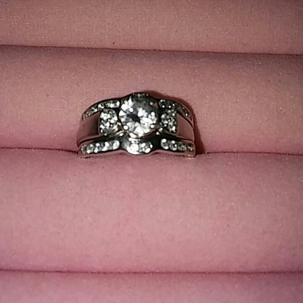 Sterling Silver Removable. Ring With Zirconia - image 8